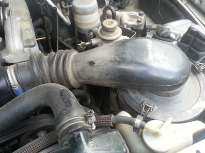 Intake pipe on 3.1 Td Jackaroo