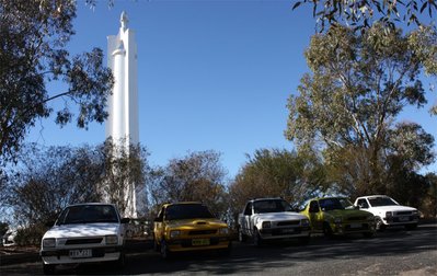 At the monument...