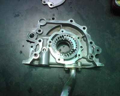 oil pump apart