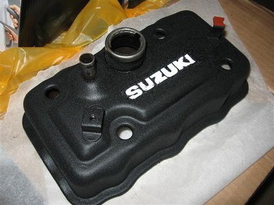 painted rocker cover